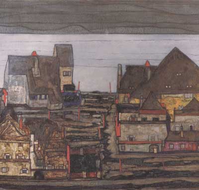 Egon Schiele Suburb I (mk12)